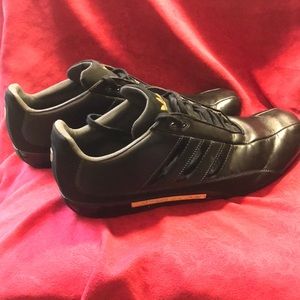 Adidas, Porsche Design special edition, black and gold Men’s size 11 shoes